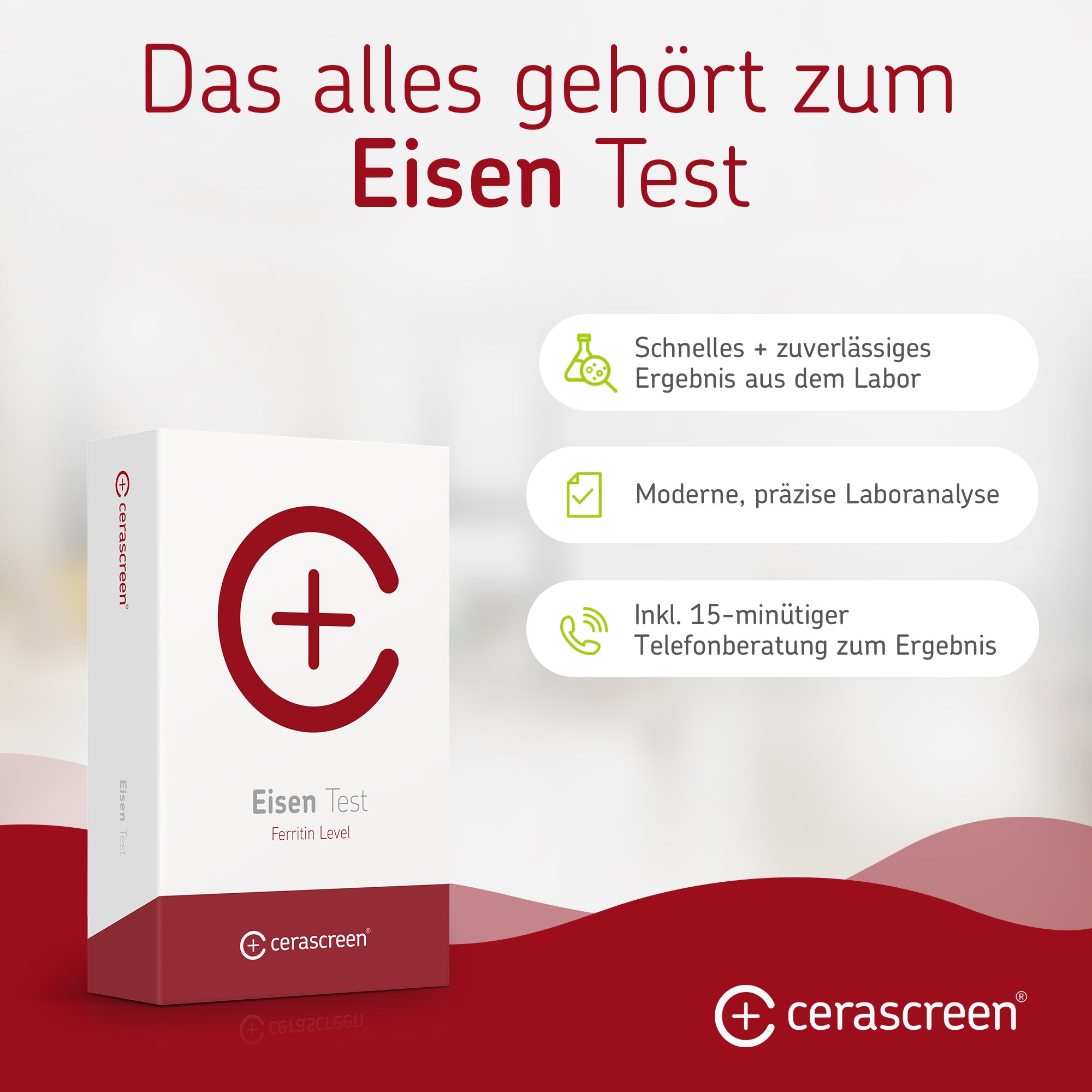 cerascreen Eisen Test Ferritin Bluttest