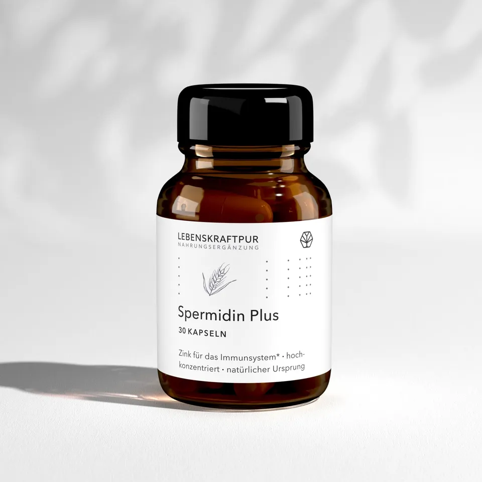 Lebenskraftpur Spermidin Plus Kapseln 60 Kapseln Zink