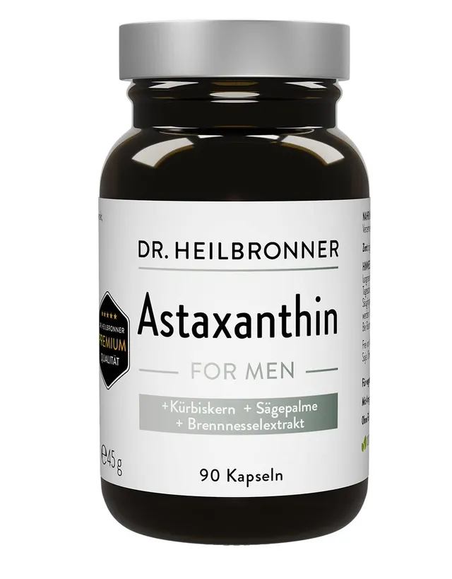Dr. Heilbronner Astaxanthin FOR MEN Kapseln 90 Stück vegan
