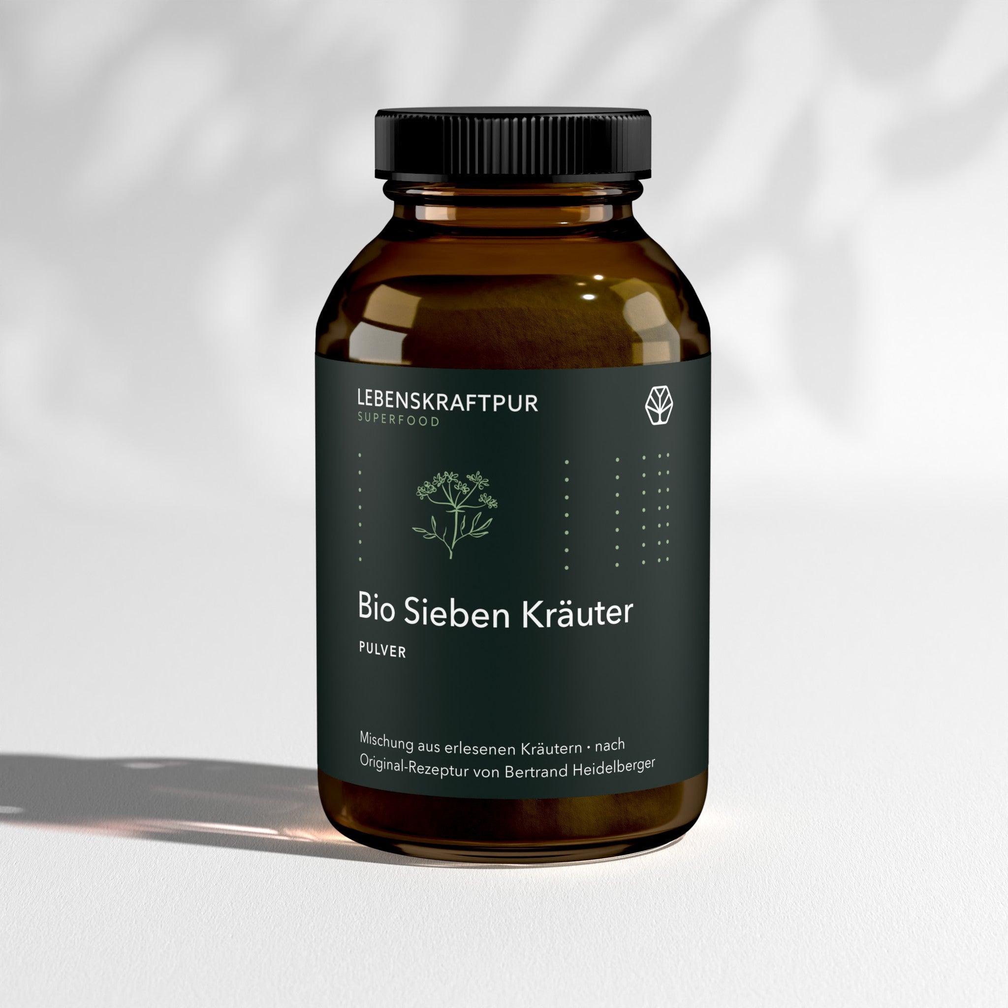 LebenskraftPur Superfood Bio Sieben Kräuter Pulver bitter