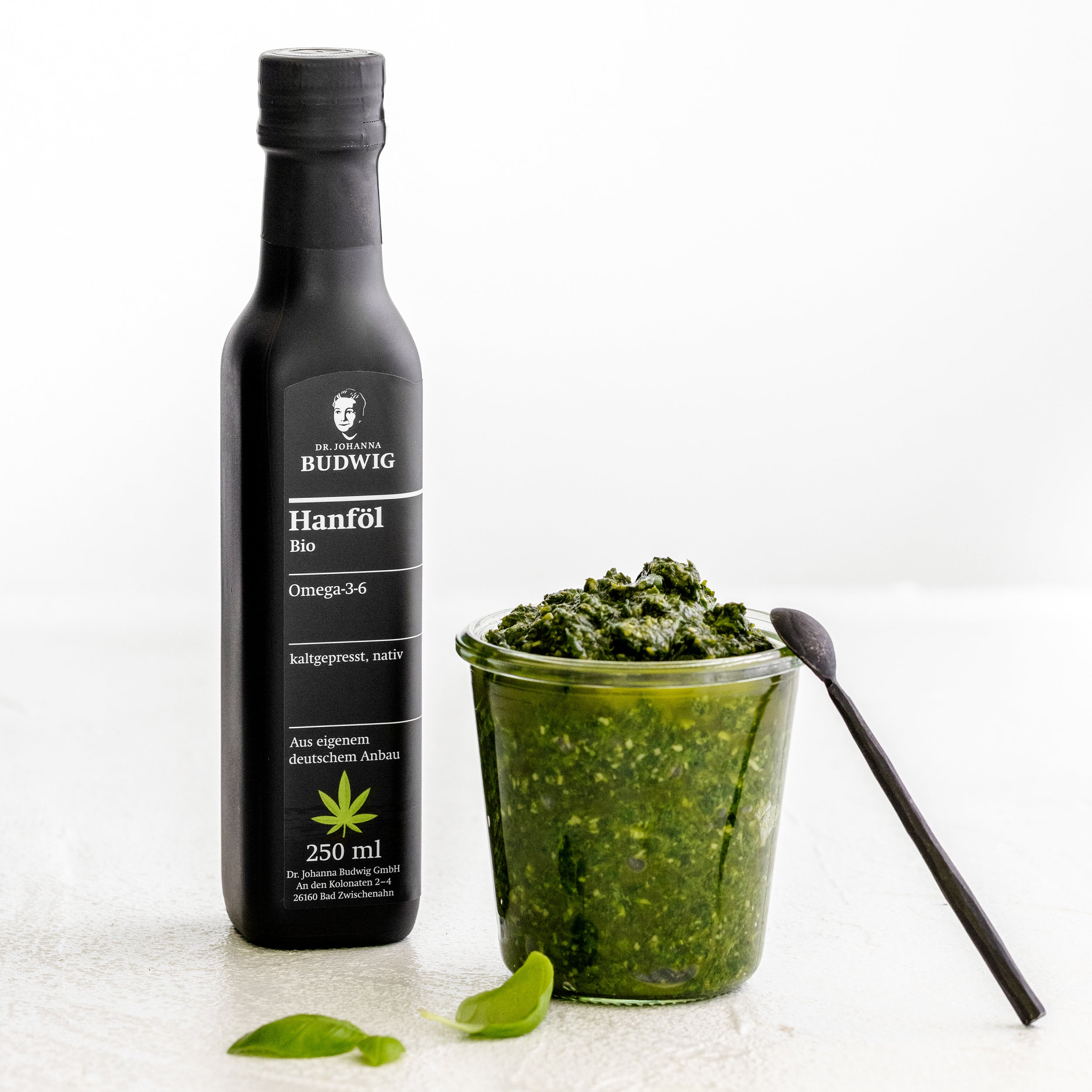 Dr. Johanna Budwig Speiseöle Hanföl nativ 250 ml Bio kaltgepresst