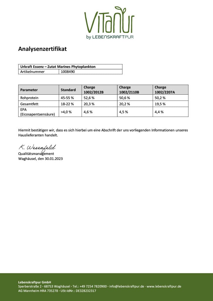 LebenskraftPur Superfood Urkraft Essenz Pulver vegan