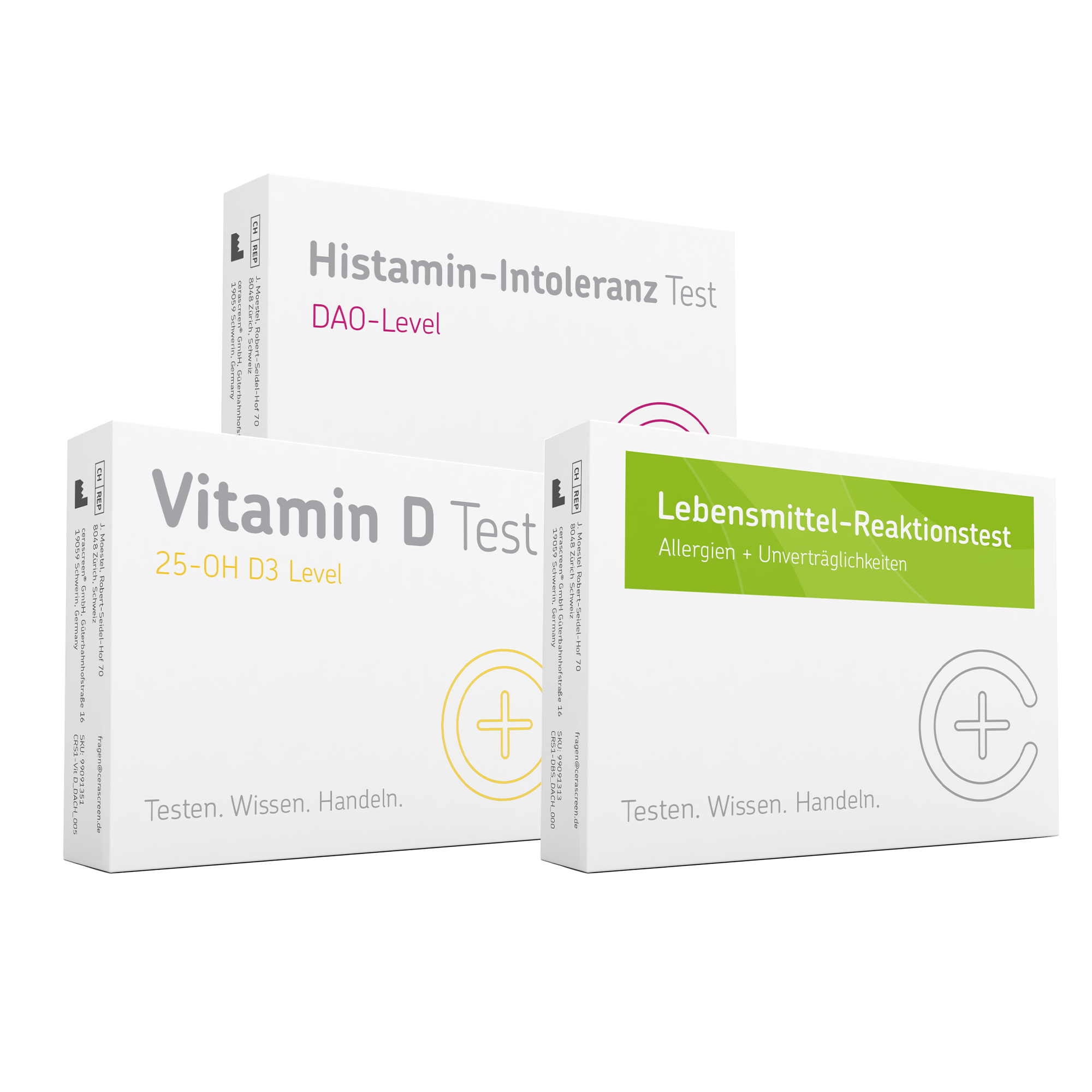 cerascreen Vital Schöne Haut Skin Care Test-Set