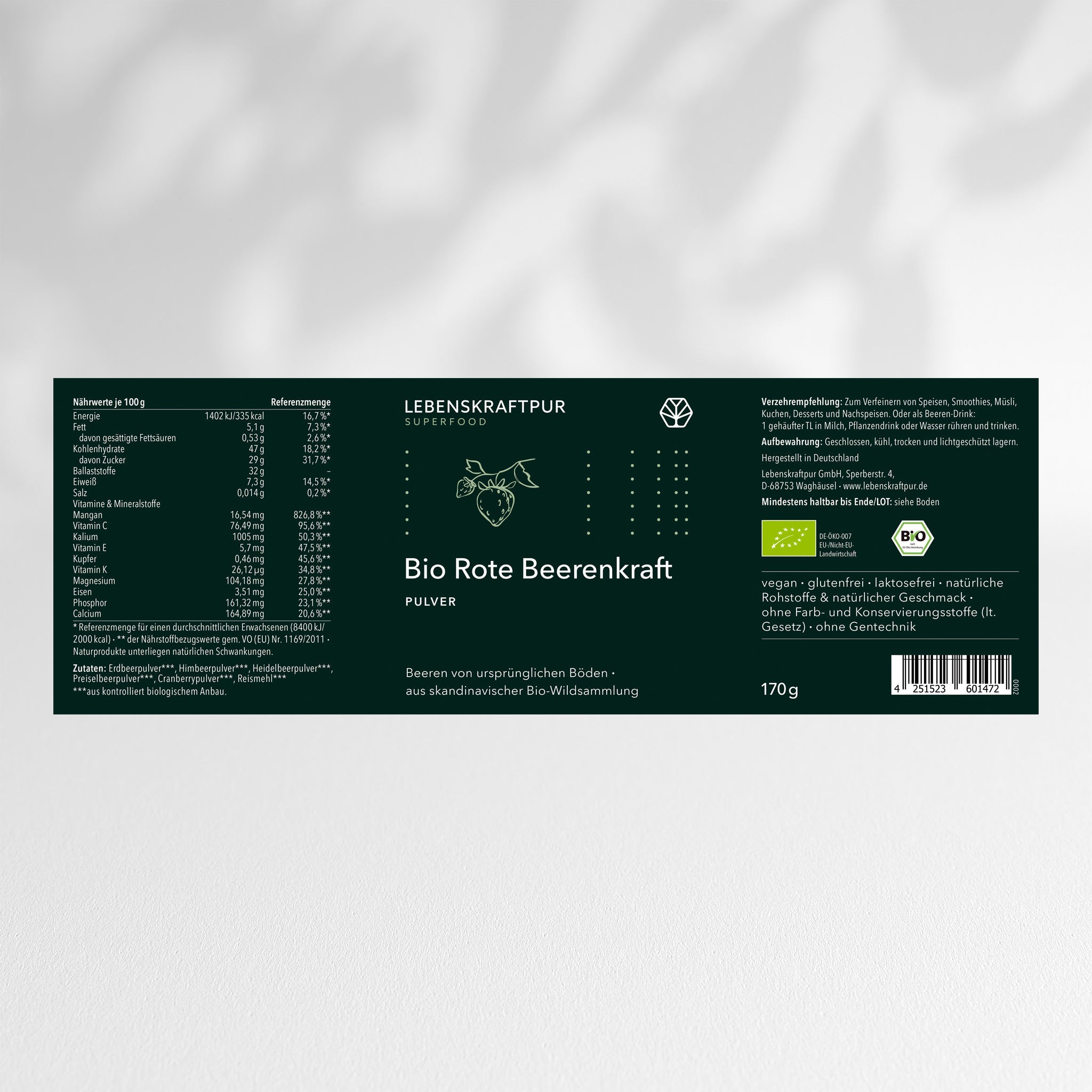 LebenskraftPur Superfood Geschenk-Box für Genießer Set
