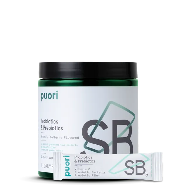 Puori SB3 Probiotika Präbiotika Sticks 13 Mrd KBE 30 Sticks