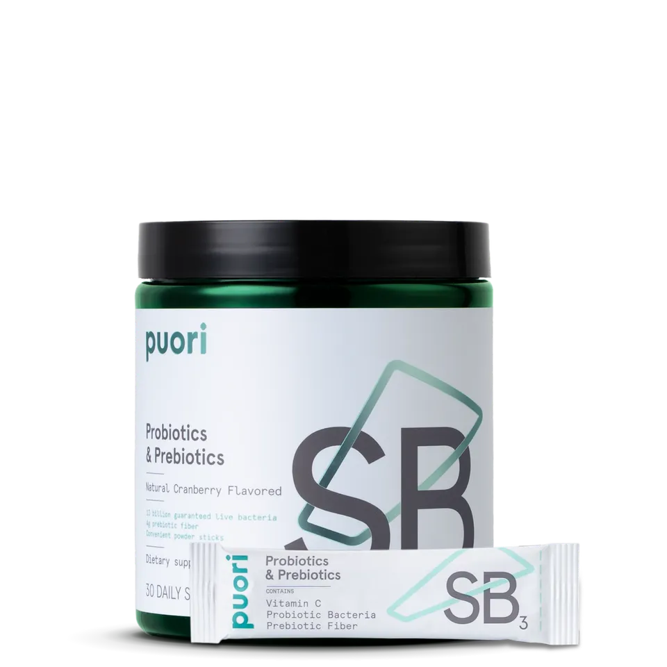 Puori SB3 Probiotika Präbiotika Sticks 13 Mrd KBE 30 Sticks
