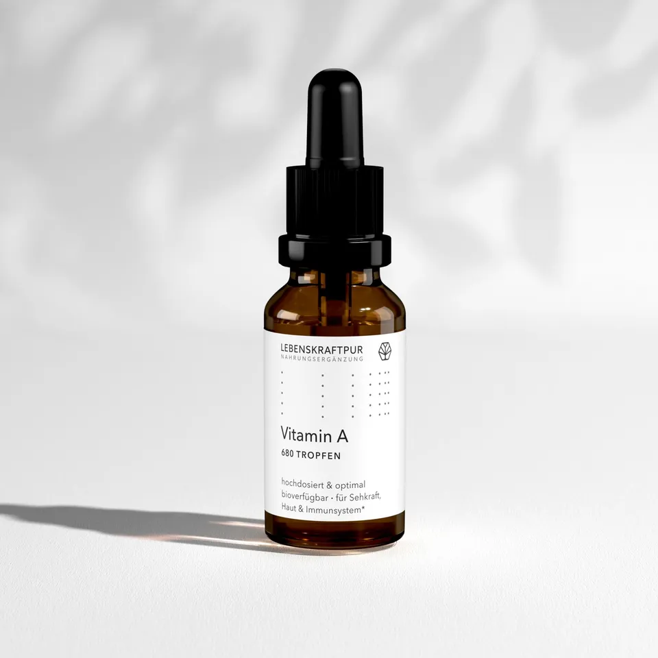 LebenskraftPur Vitamin A Tropfen 1000 µg Retinylpalmitat