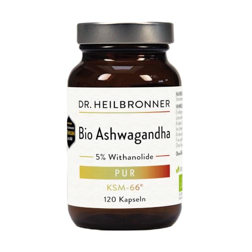 Dr. Heilbronner Bio Ashwagandha KSM-66 Kapseln 120 Stk