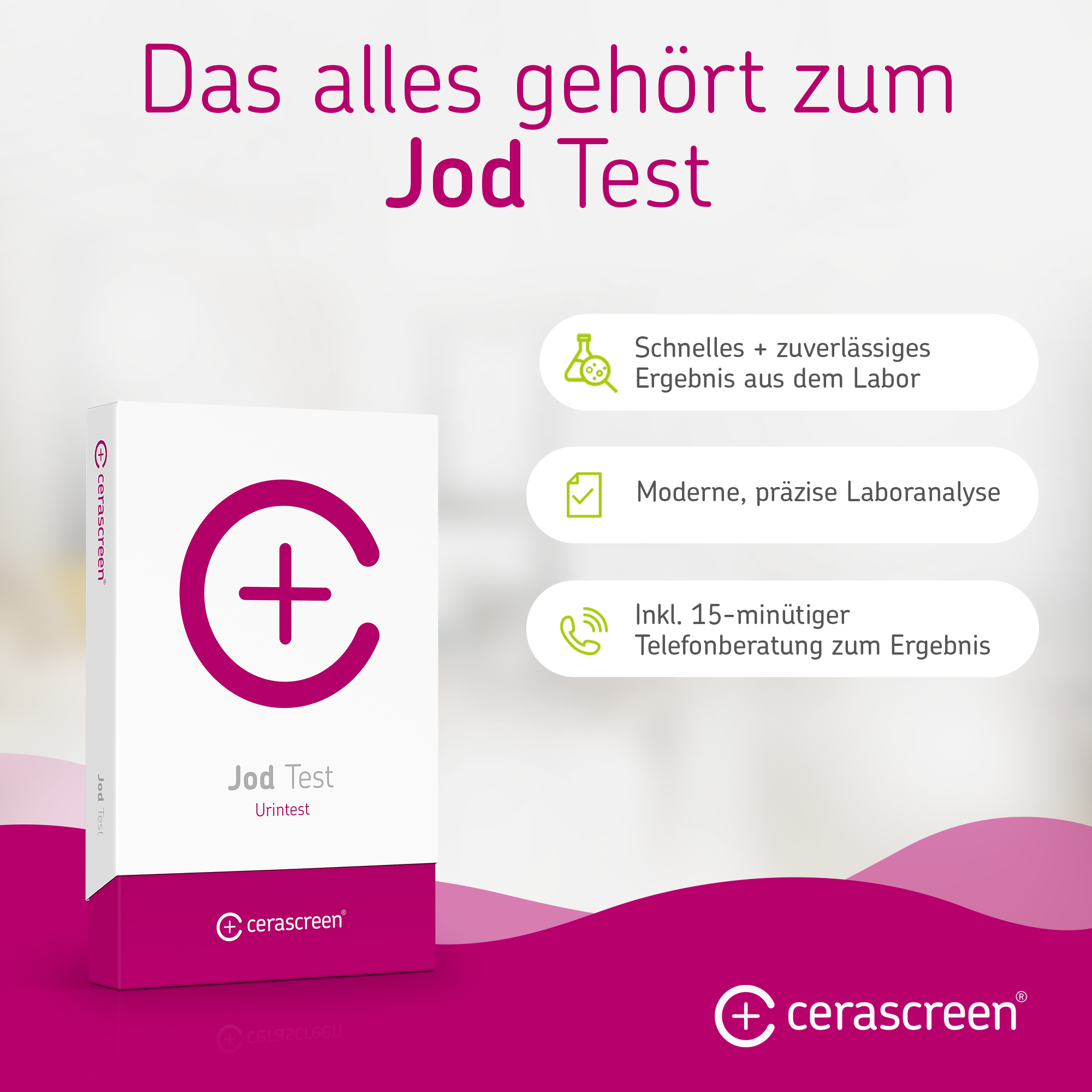 cerascreen Vital Jod Test Urin Selbsttest