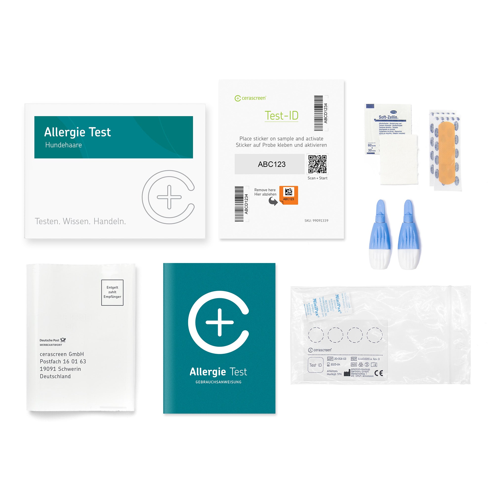 cerascreen Hundeallergie Test Allergie Heimtest Bluttest