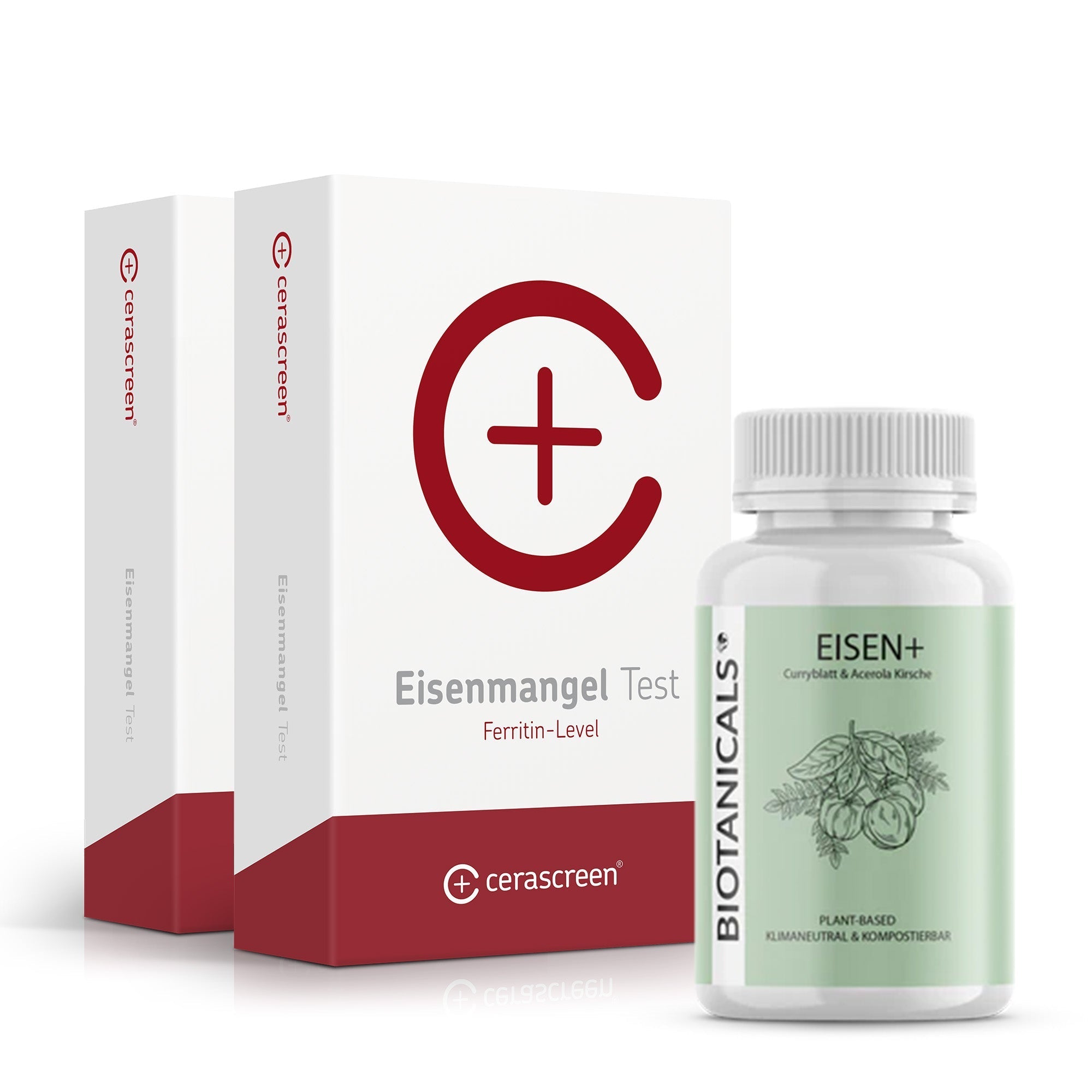 cerascreen Eisen-Set Test+Extrakt Bluttest 1er Pack vegan