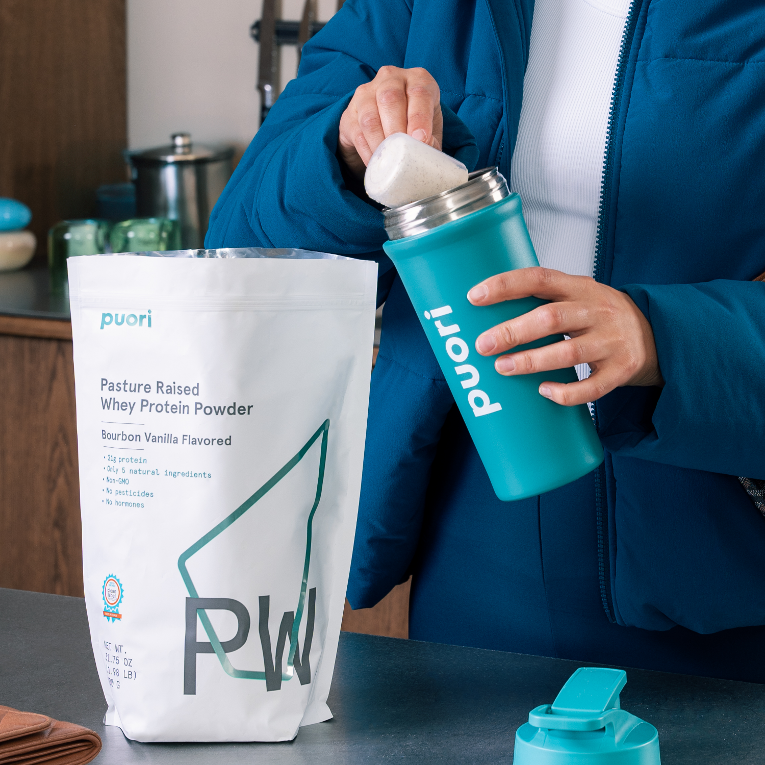 Puori Protein Whey Creatine Bundle Dark Chocolate