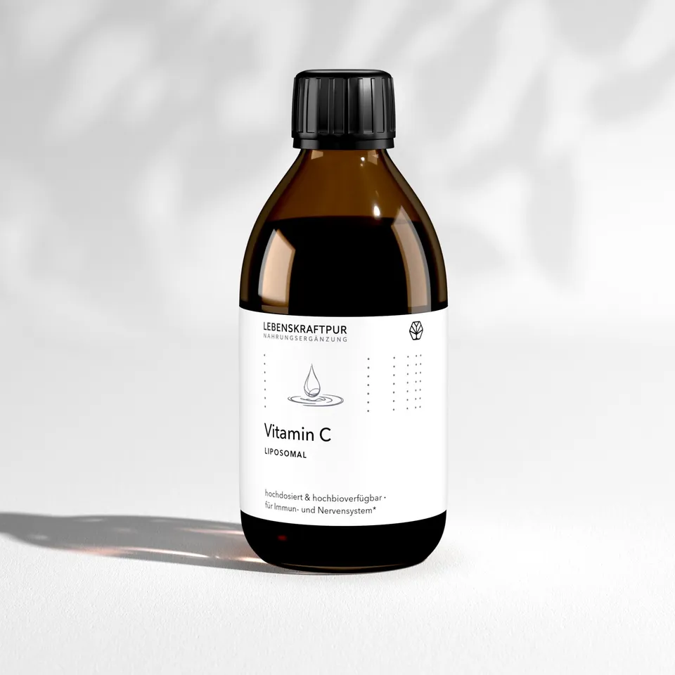 LebenskraftPur Vitamin C Liposomal Flüssig 1000 mg vegan