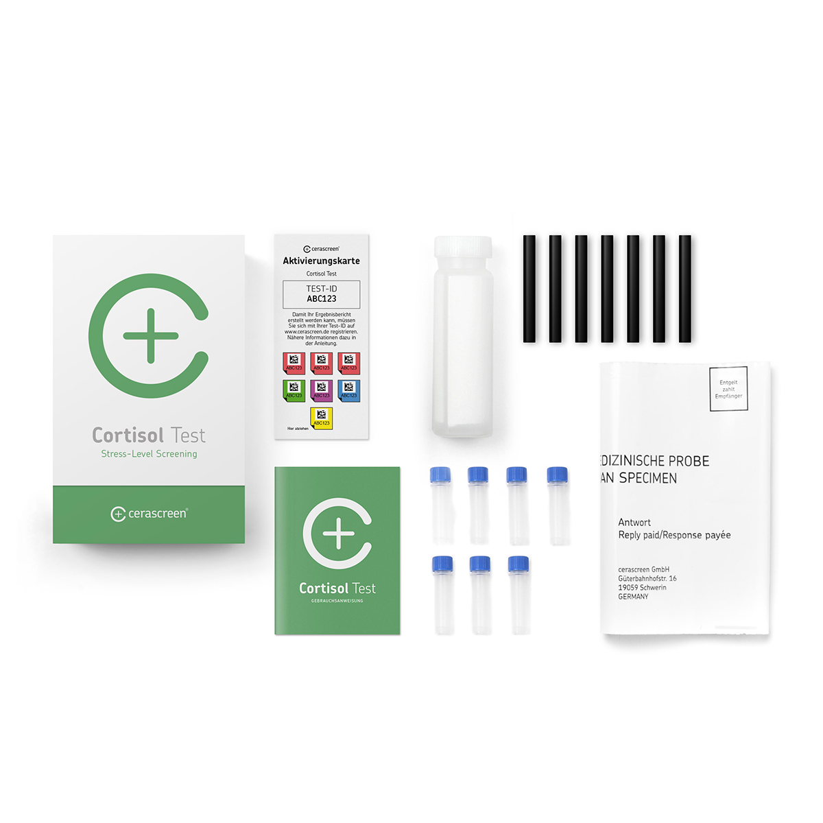 cerascreen Cortisol Test Hormontest Einzelpackung