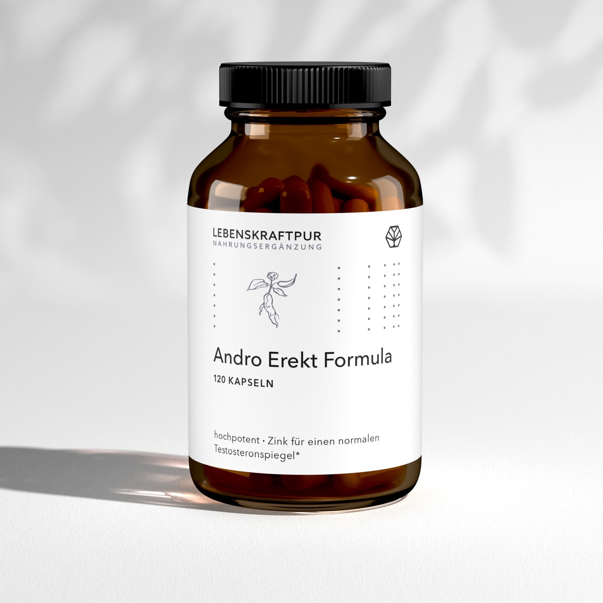 LebenskraftPur Andro Erekt Formula Kapseln Mann L-Arginin