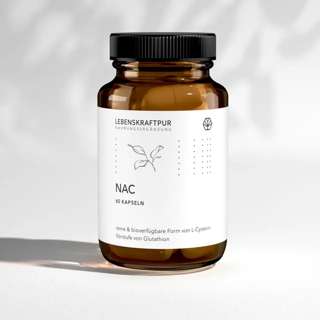 LebenskraftPur NAC 600 mg Kapseln 120 Kapseln vegan