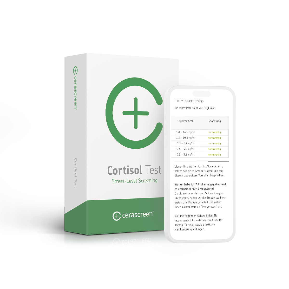 cerascreen Cortisol Test Hormontest Einzelpackung