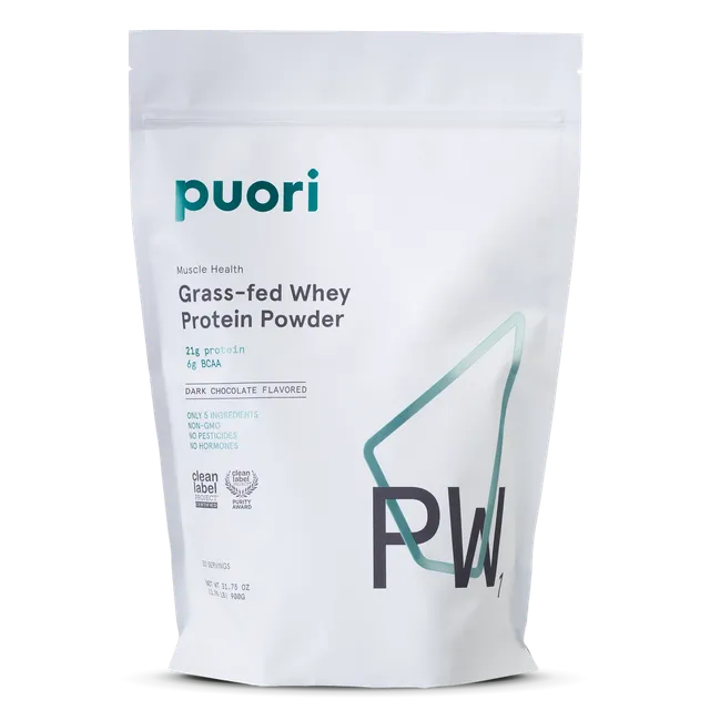 Puori PW1 Whey Proteinpulver Dark Chocolate Regular 21g