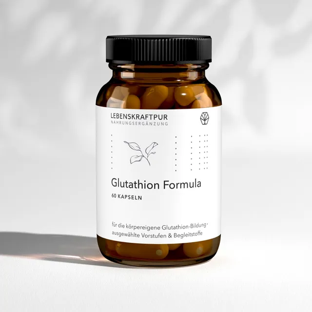 LebenskraftPur Glutathion Formula Kapseln Antioxidans vegan