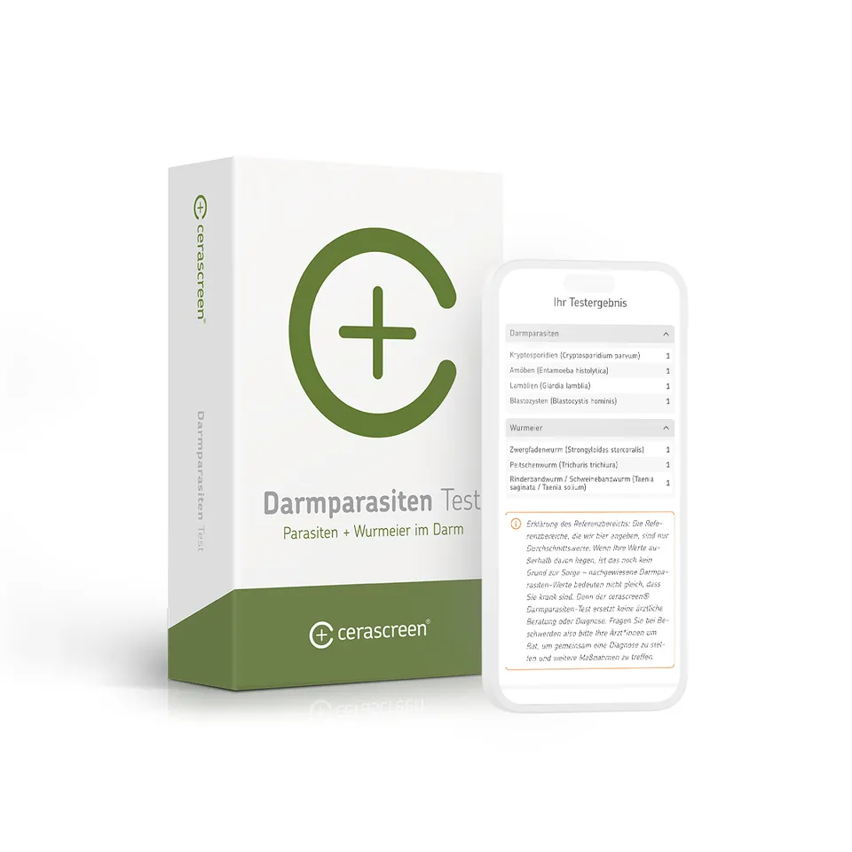 cerascreen Vital Darmparasiten Test Stuhltest