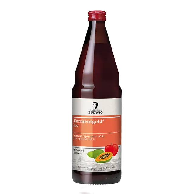 Dr. Johanna Budwig Fermentgold Bio Direkt-Saft Papaya Apfel