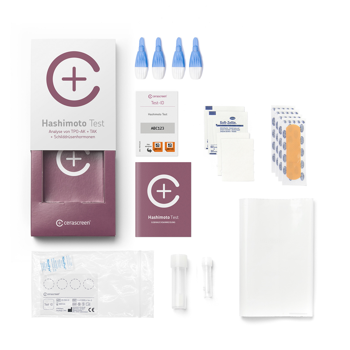 cerascreen Hashimoto Test Schilddrüsen Heimtest Bluttest