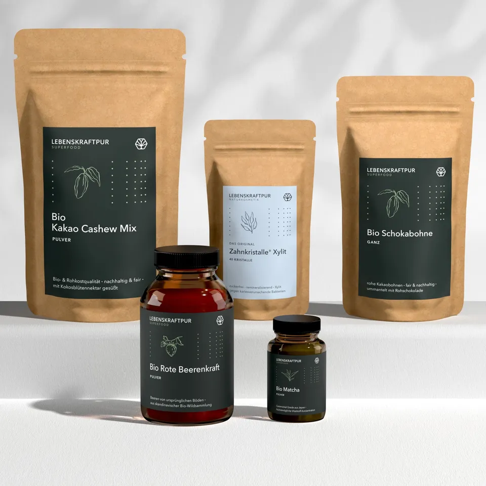 LebenskraftPur Superfood Geschenk-Box für Genießer Set