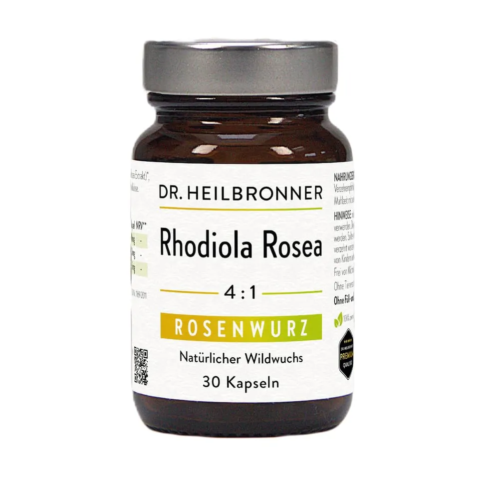 Dr. Heilbronner Vitalstoffe Rhodiola Kapseln 30 vegan 4:1