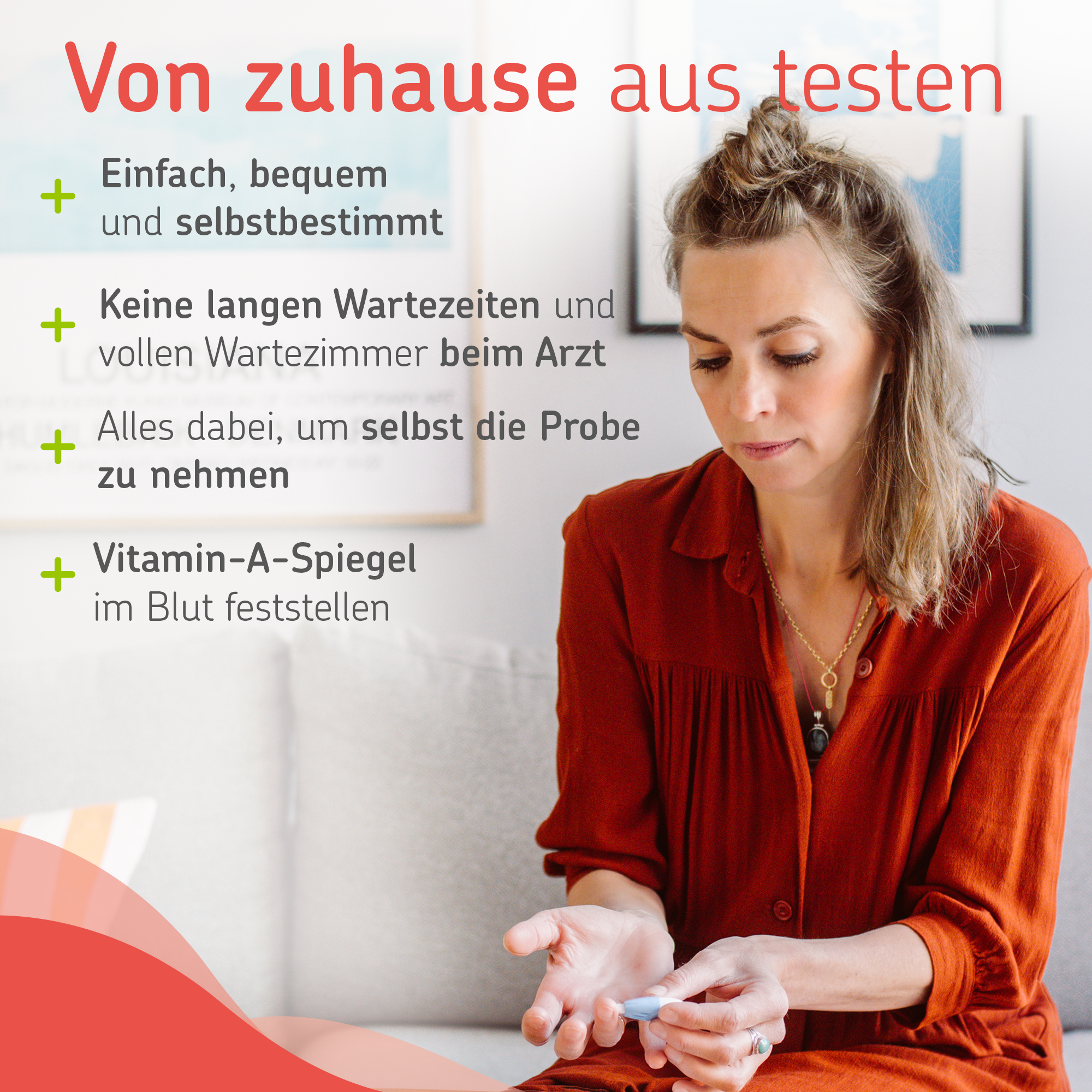 cerascreen Vital Testkits Vitamin A Test Bluttest Trockenblut