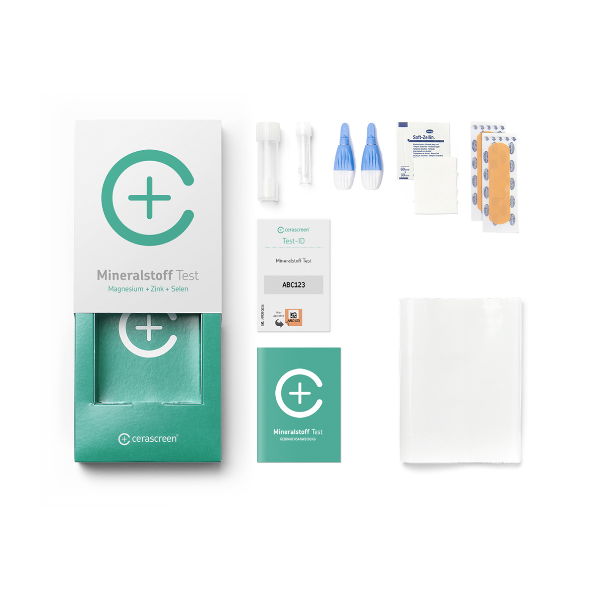 cerascreen Testkits Magnesium Selen Zink Bluttest