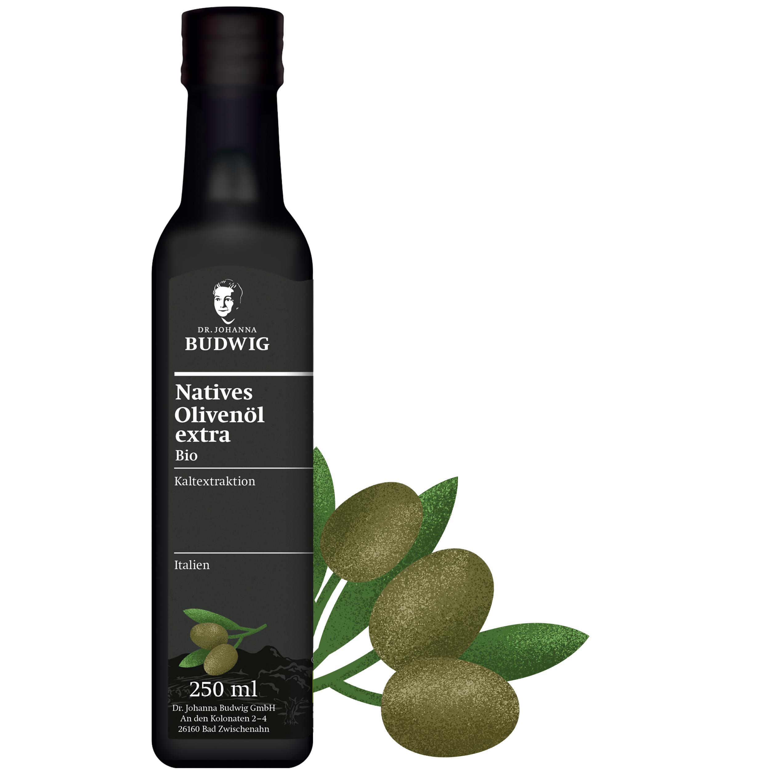 Dr. Budwig natives Olivenöl extra bio 100 ml Sizilien