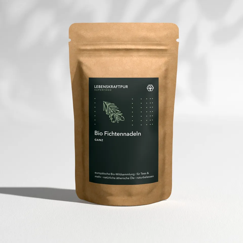 LebenskraftPur Superfood Bio Fichtennadeln Ganz 150 g Tee