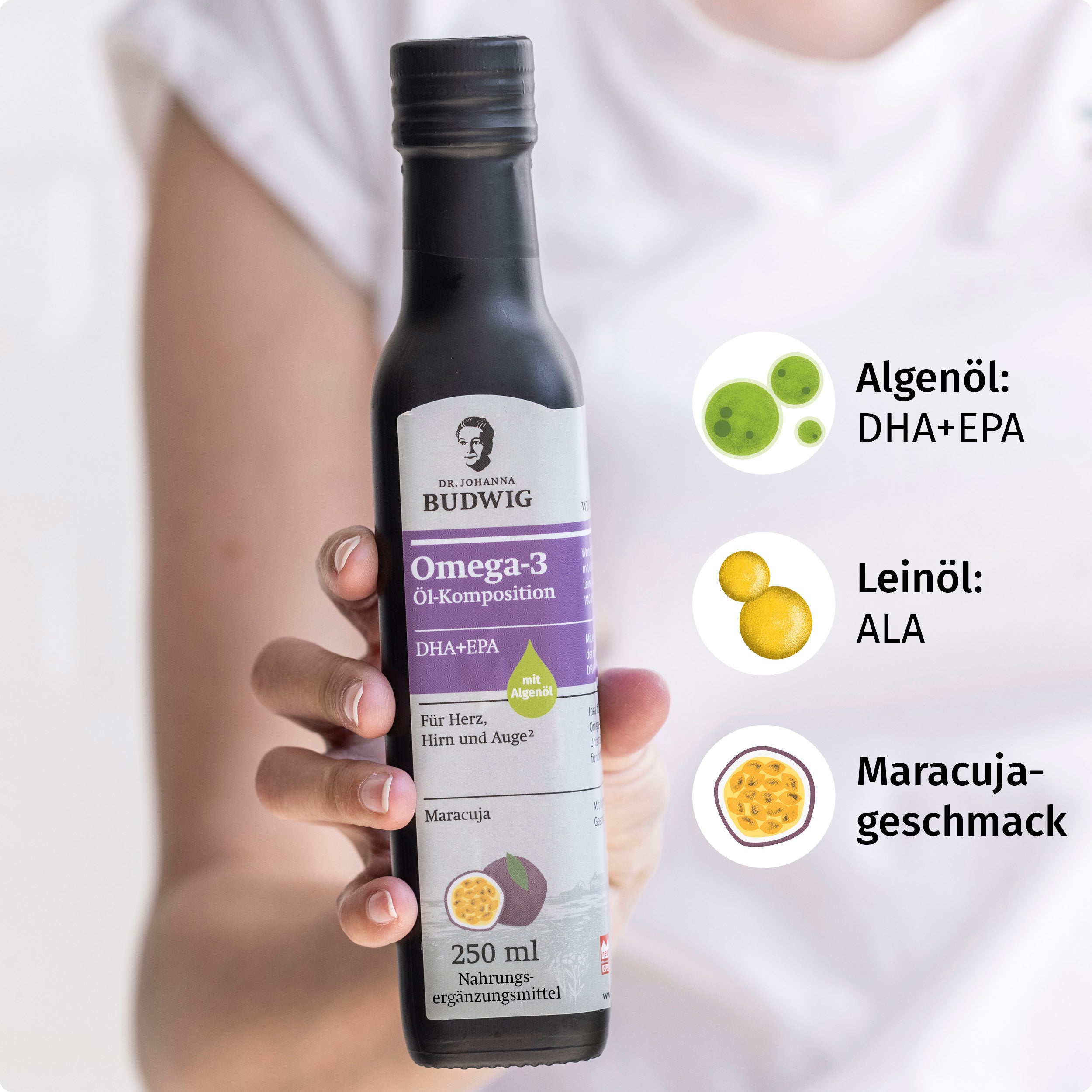 Dr. Johanna Budwig Lynns Frühstücks-Bundle Protein Porridge Maracuja