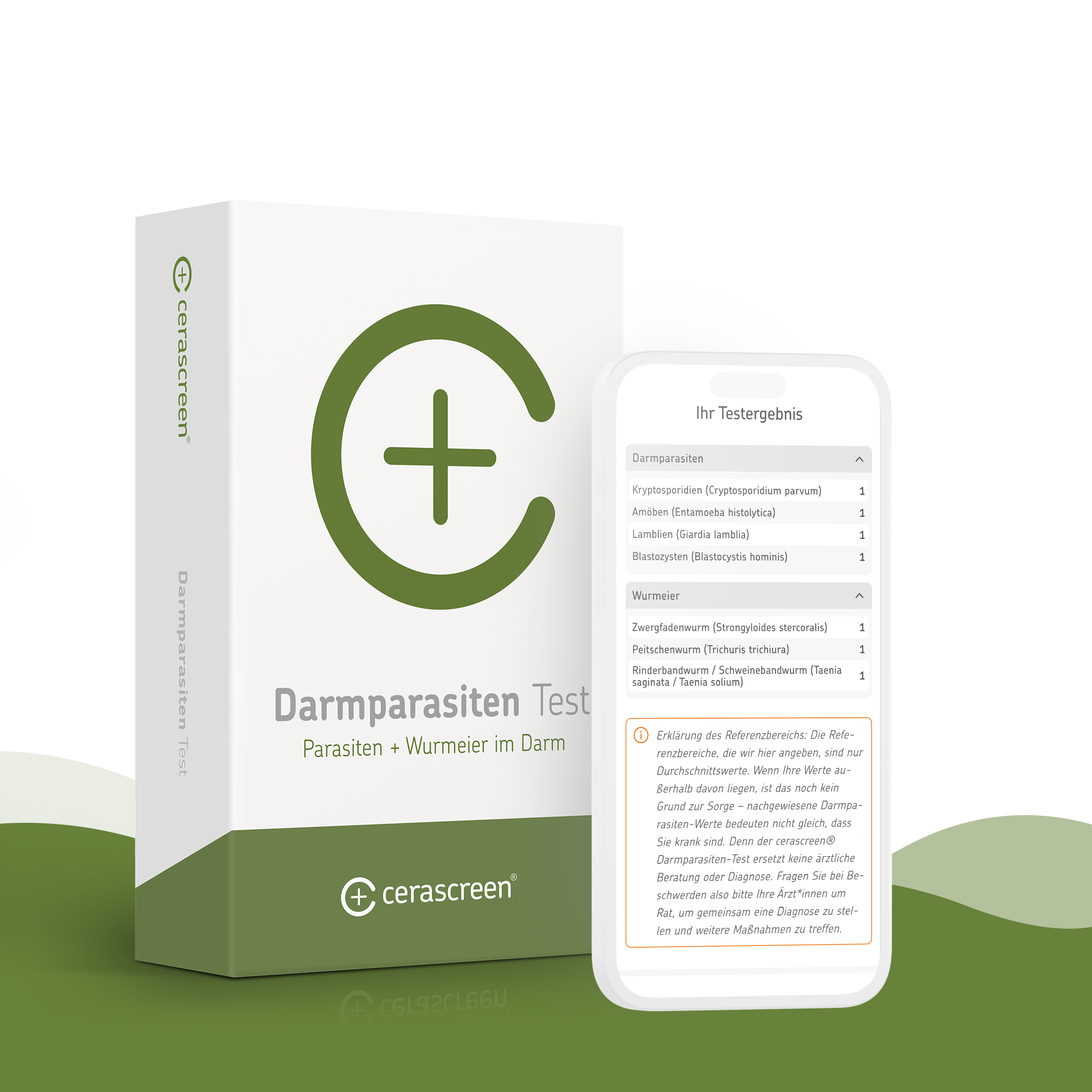 cerascreen Vital Darmparasiten Test Stuhltest