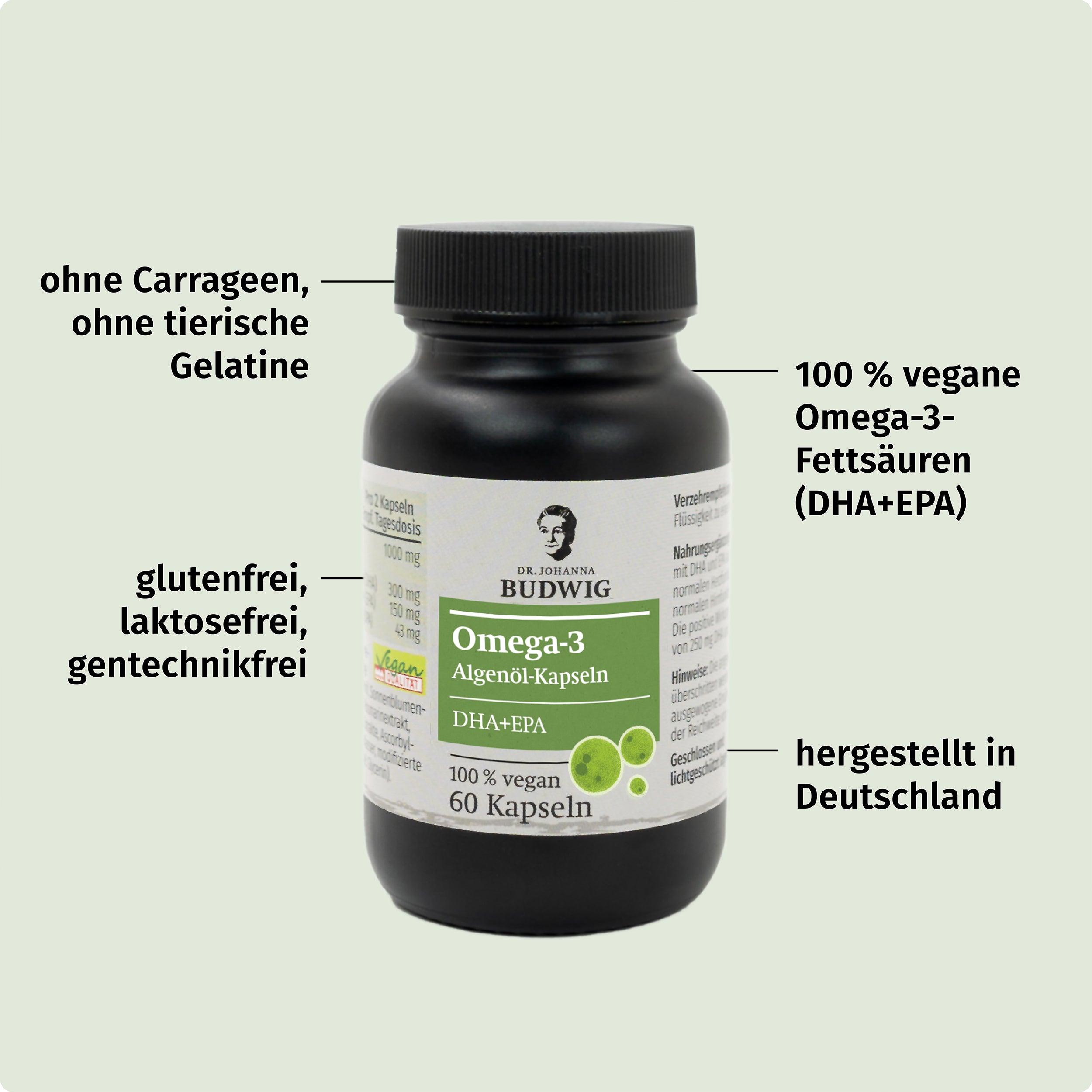 Dr. Johanna Budwig Vorteilspakete Paket Schwangere Set DHA+EPA Öl
