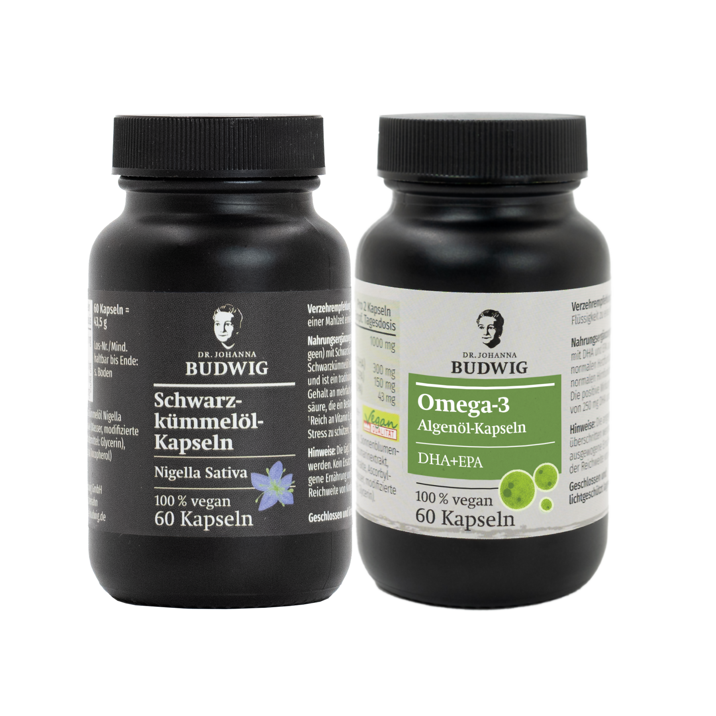 Dr. Johanna Budwig Michelles Kapseln Paket Omega-3 vegan