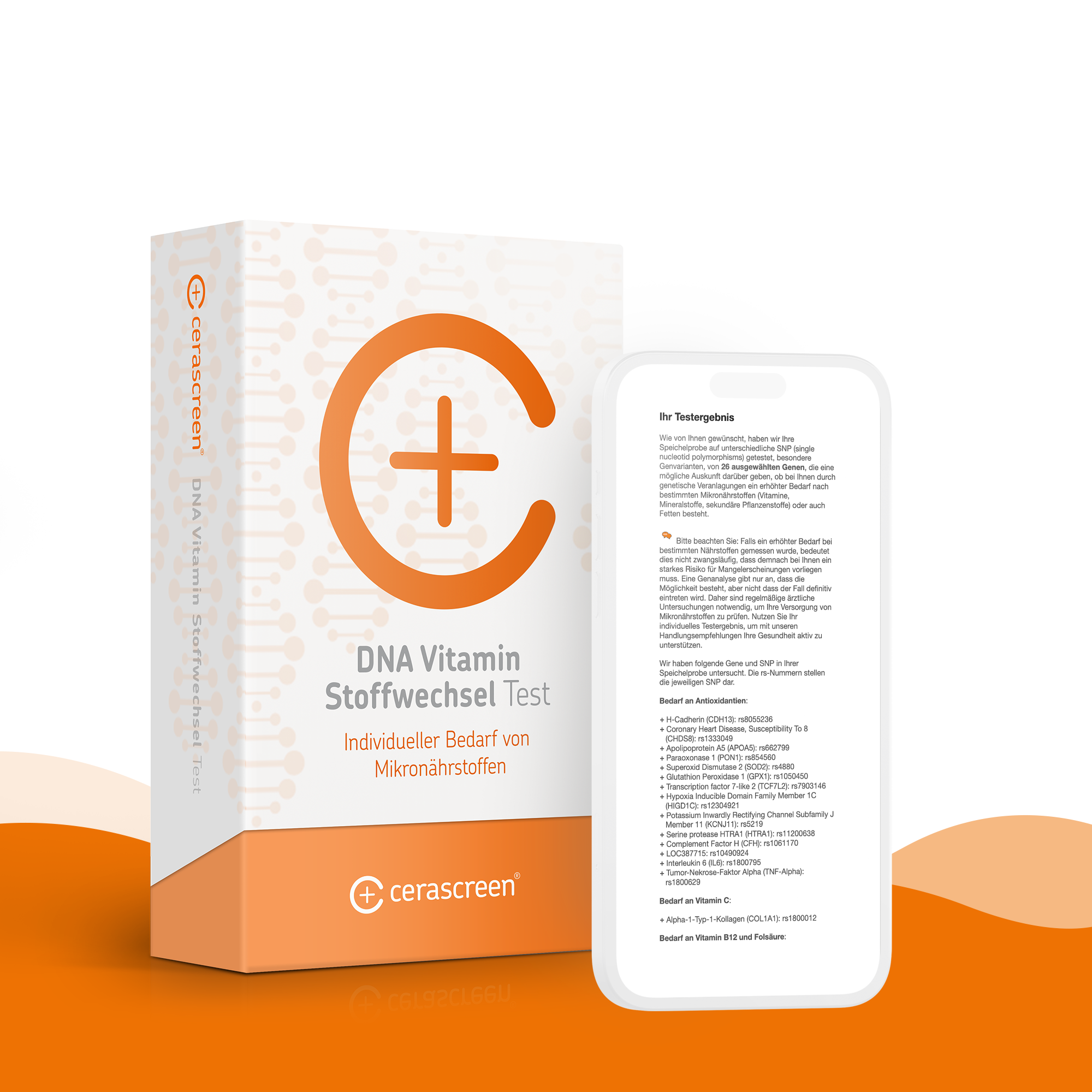 cerascreen DNA Vitamin Stoffwechsel Test Selbsttest Speichel