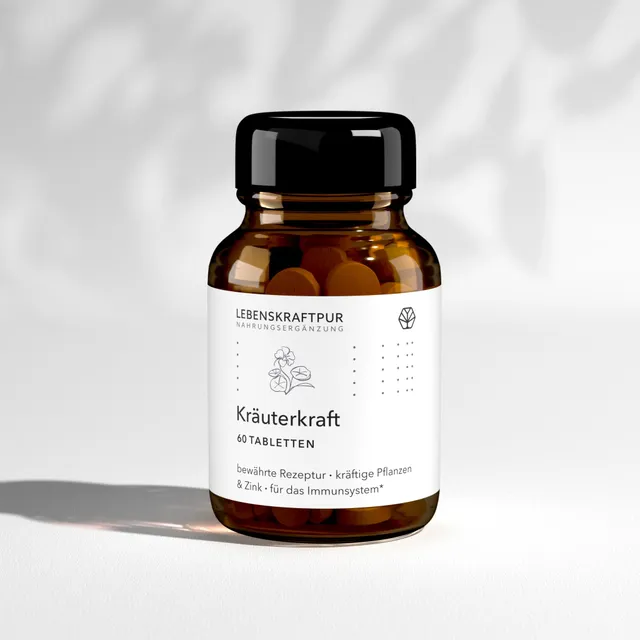 LebenskraftPur Kräuterkraft Tabletten Zink Immunsystem