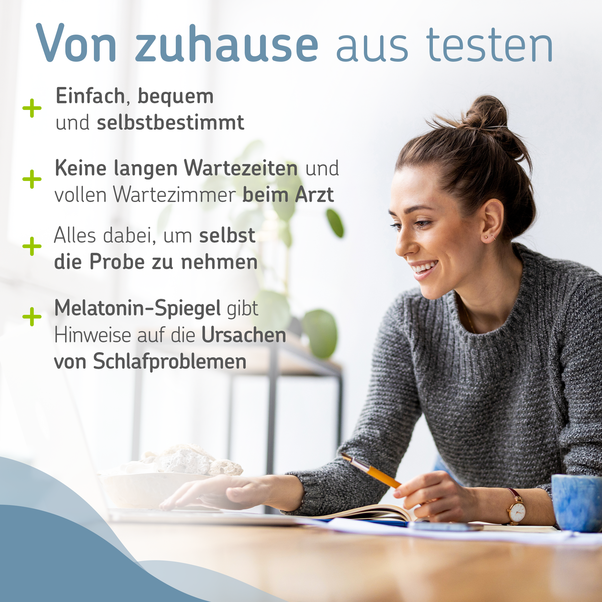 cerascreen Vital Melatonin Test Speicheltest für Schlaf