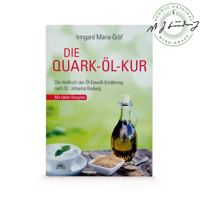 Dr. Johanna Budwig Die Quark-Öl-Kur Buch mit Rezepten