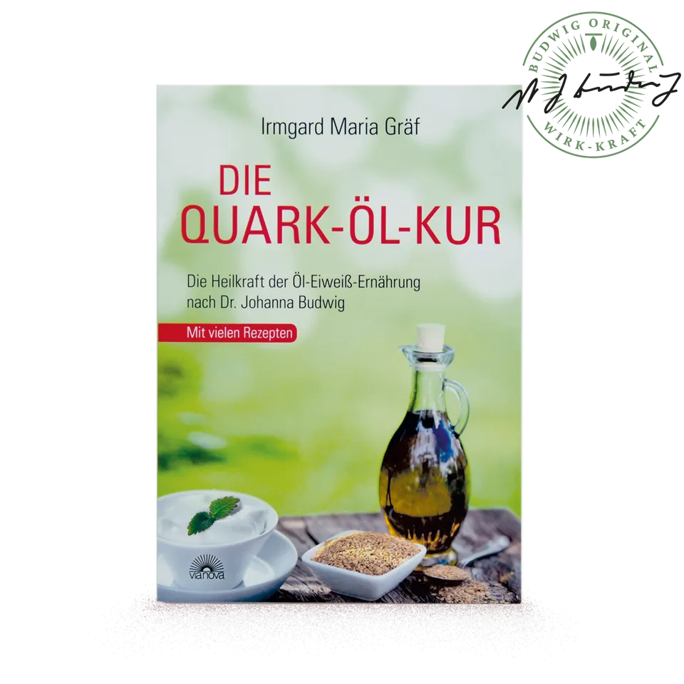 Dr. Johanna Budwig Die Quark-Öl-Kur Buch mit Rezepten