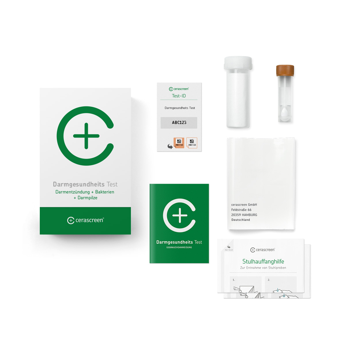 cerascreen Darmgesundheits Test Darmtest Einzelpackung