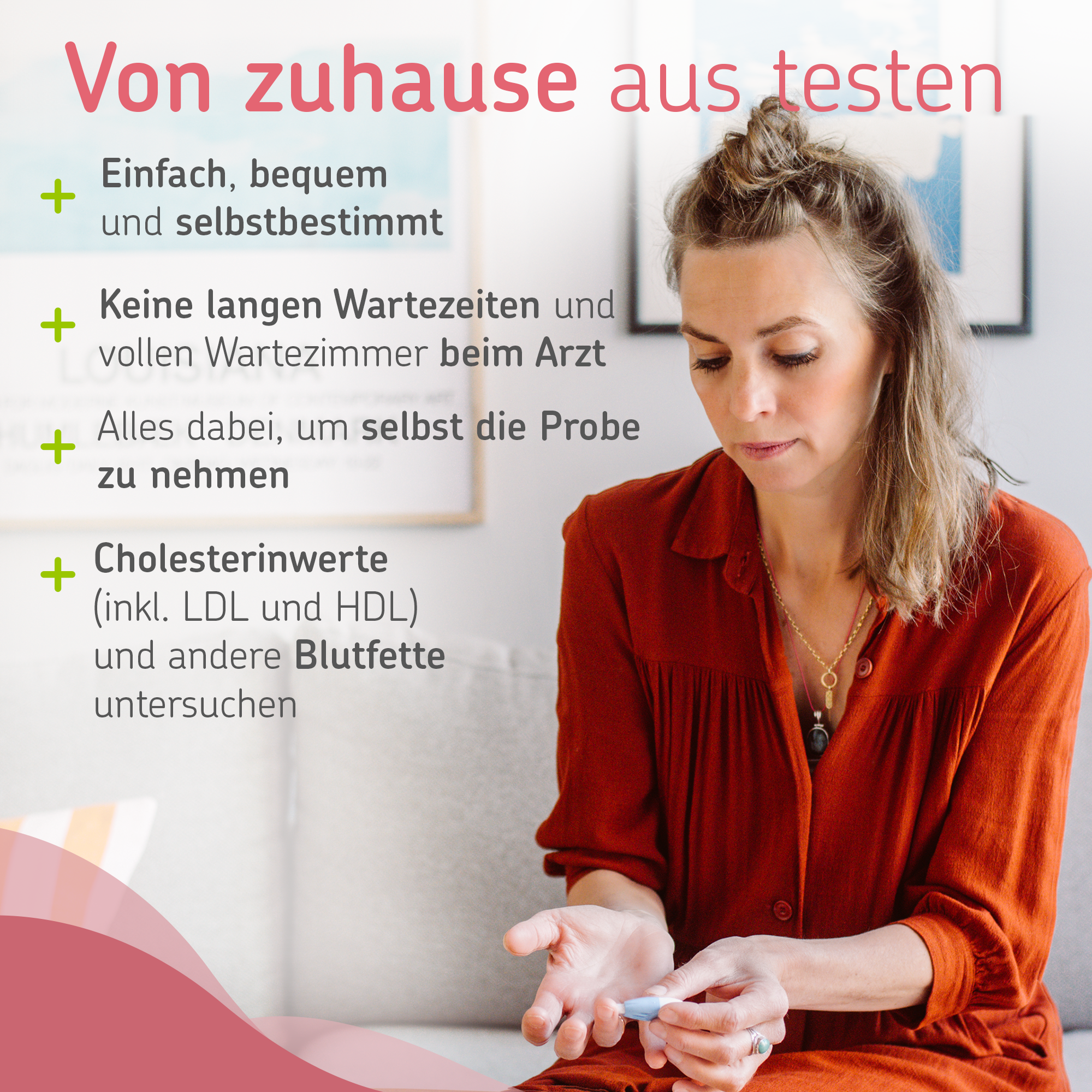 cerascreen Vital Cholesterin Test Bluttest Selbsttest