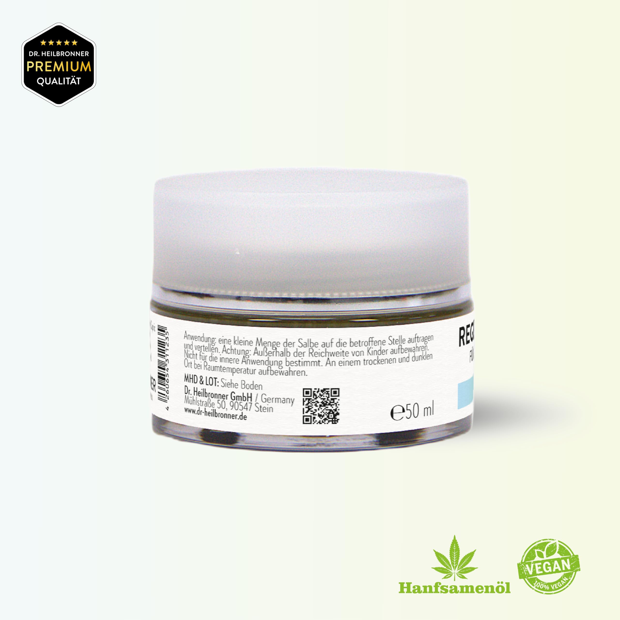 Dr. Heilbronner Kosmetik Hanf Gel 50 ml kühlend