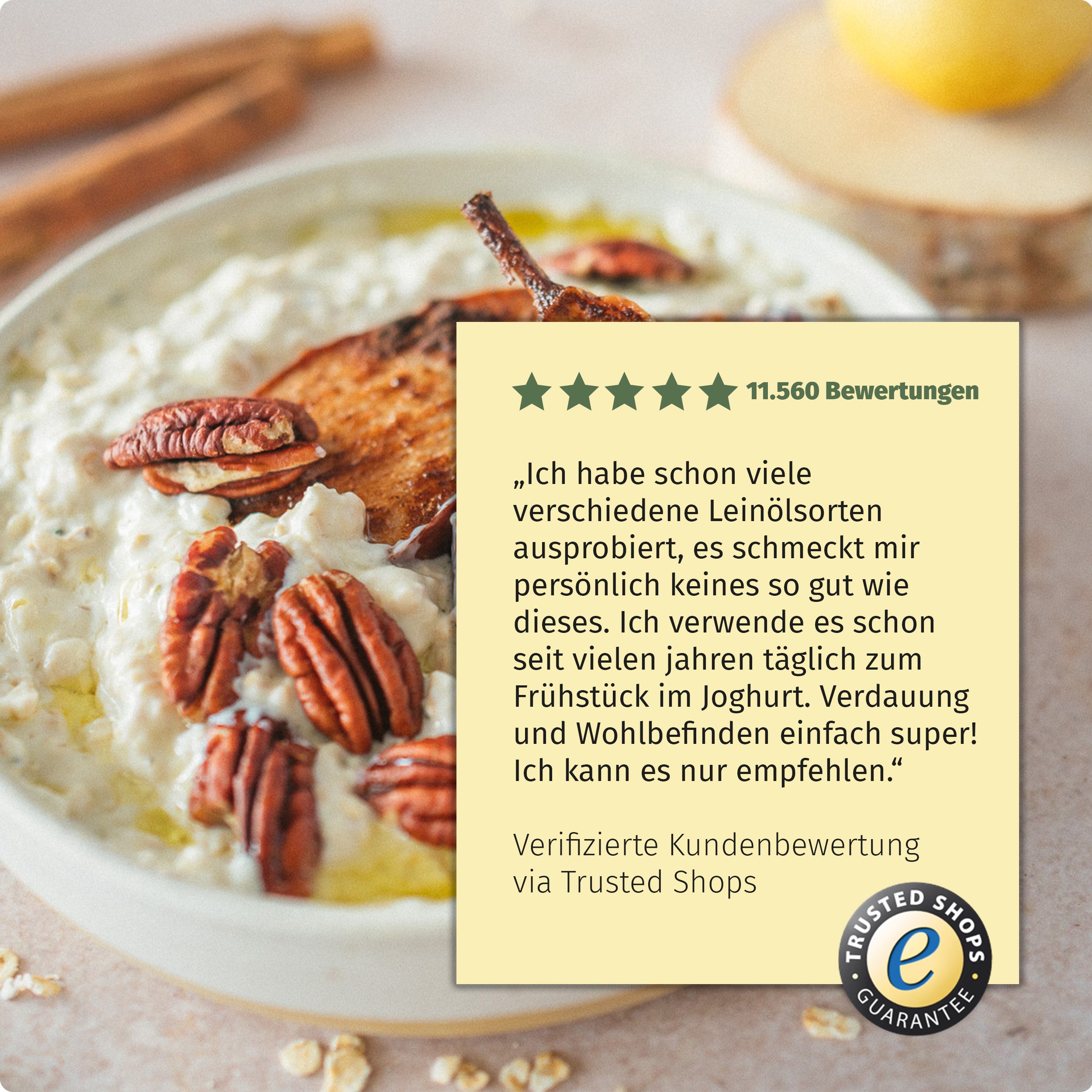 Dr. Johanna Budwig Speiseöle Leinöl 500 ml Bio mit ALA