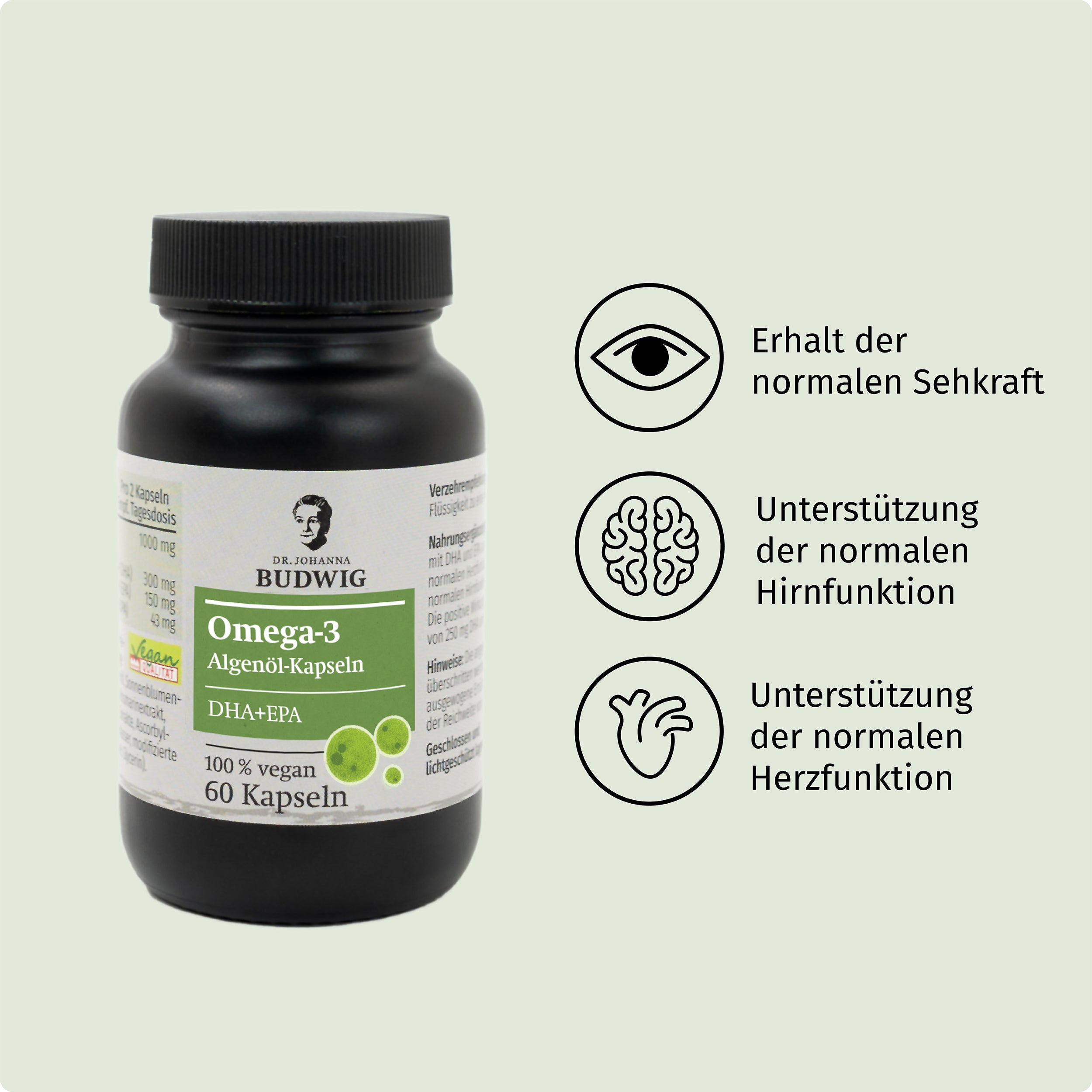 Dr. Johanna Budwig Michelles Kapseln Paket Omega-3 vegan