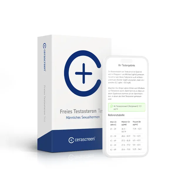 cerascreen Freies Testosteron Test Bluttest Hormon Selbsttest