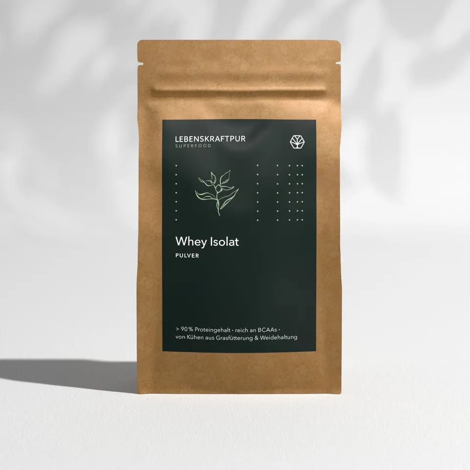 LebenskraftPur Whey Isolat Pulver Weidemilch neutral Protein
