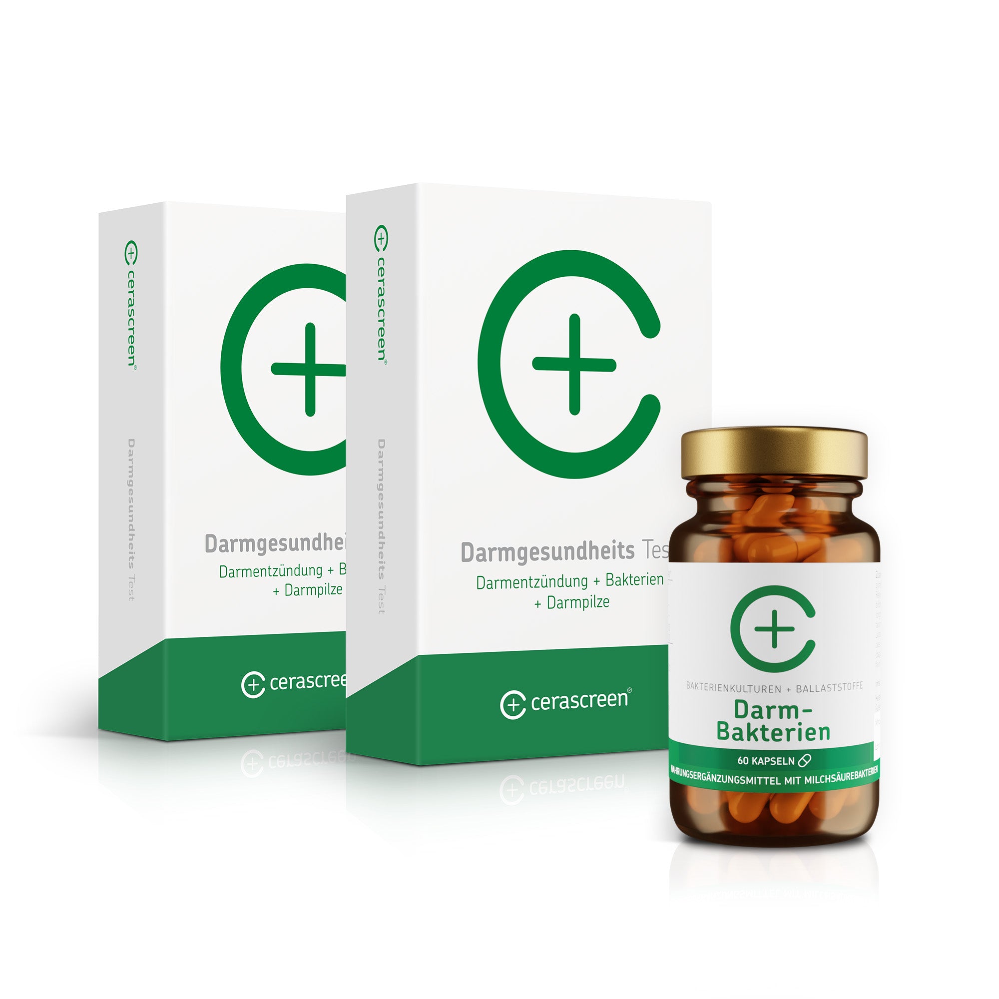 cerascreen Vital Darmgesundheits-Set Heimtest + Kapseln vegan