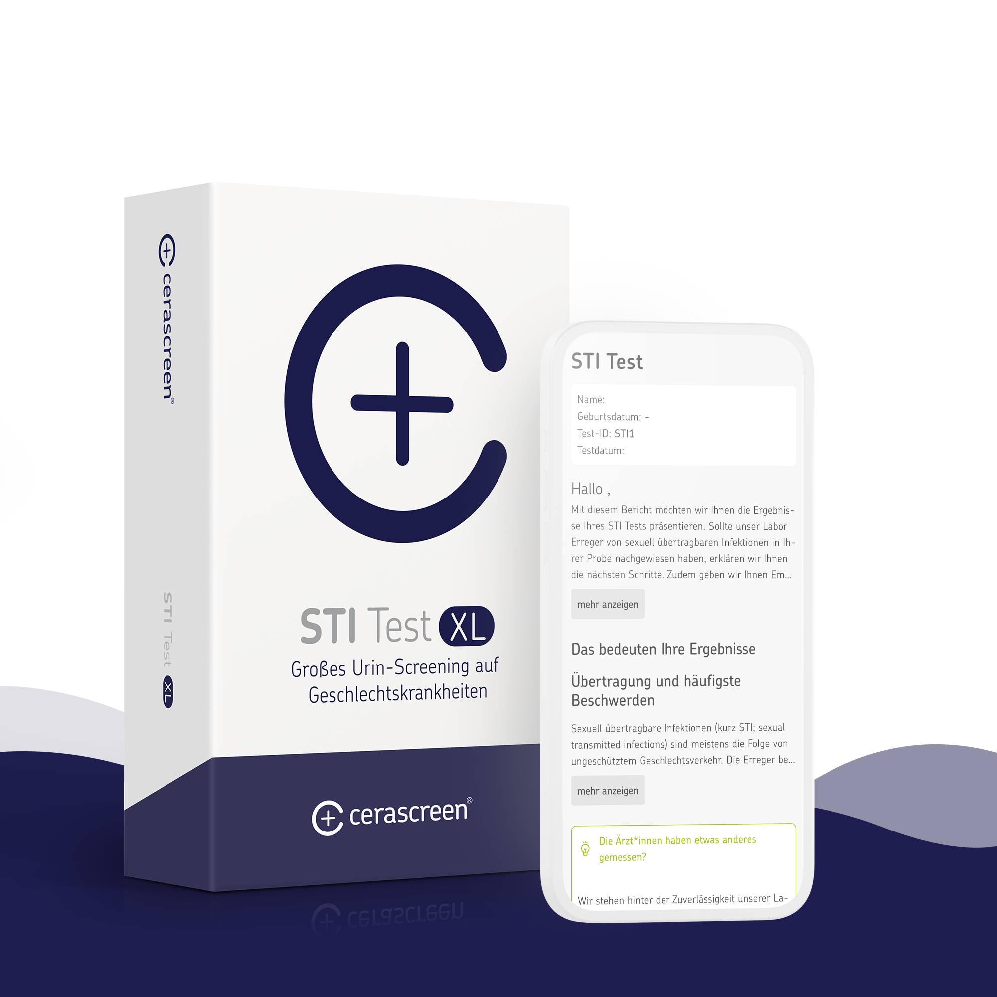 cerascreen Testkits STI Test XL Urintest 9 Erreger